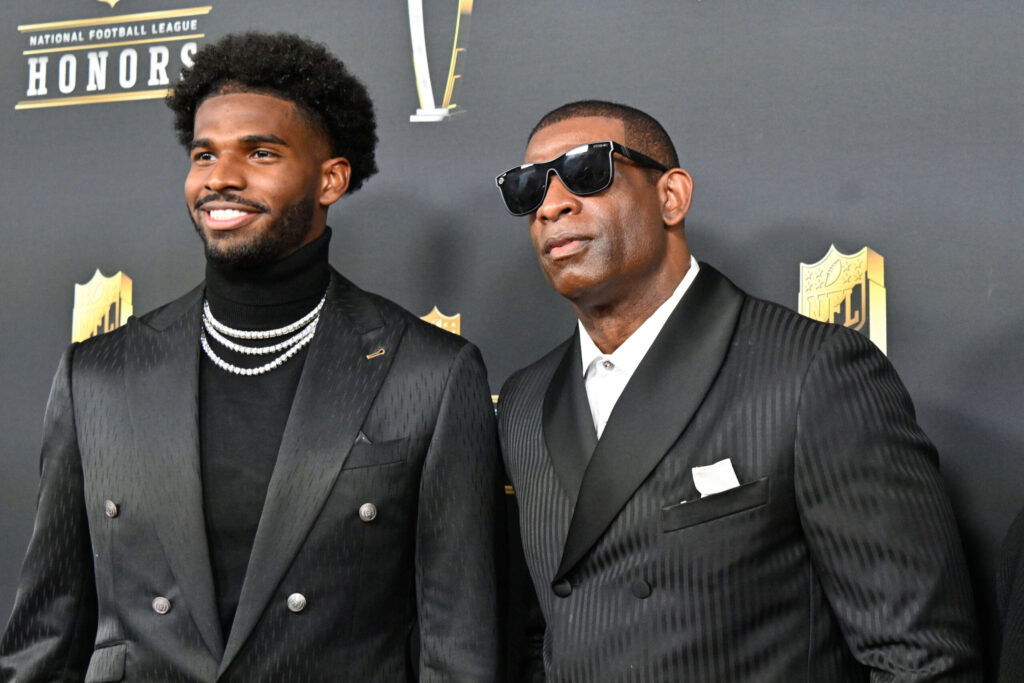 Shedeur and Deion Sanders